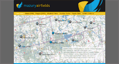 Desktop Screenshot of mazuryairfields.pl